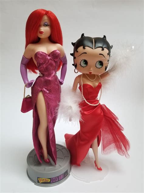 Disney Who Framed Roger Rabbit Jessica Rabbit And Betty Boop Glamour Gal