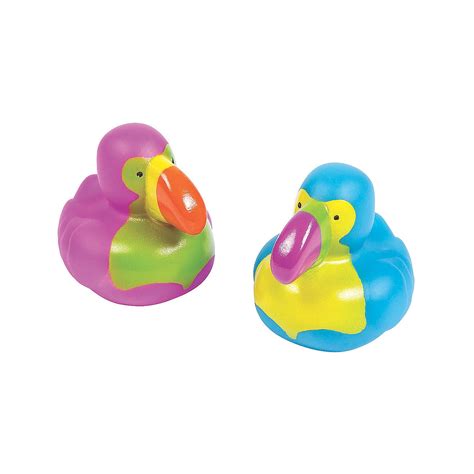 Luau Toucan Rubber Duck - Party Favors - 12 Pieces - Walmart.com ...