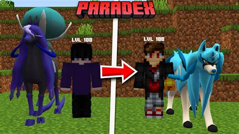 Paradéx Desafiei meu rival no pixelmon YouTube