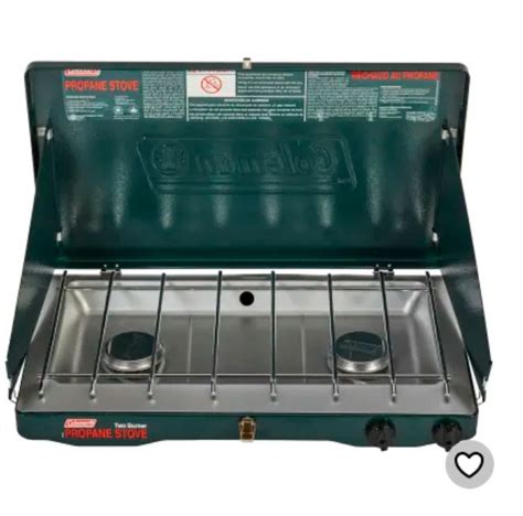 Coleman Classic 2 Burner Liquid Propane Stove Pilates Plus