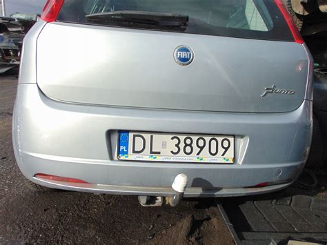 ZDERZAK TYŁ TYLNI TYLNY FIAT GRANDE PUNTO 12028304876 oficjalne