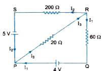 State Kirchhoff S Rules Apply These Rules To The Loops Prsp And Prqp