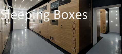 Sleepbox – Sleeping Boxes