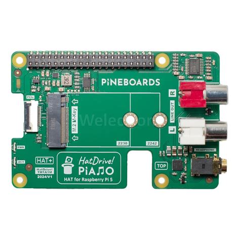 Pineboards TM1A1M HatDrive Piano NVMe 2230 2242 GEN 3 For Raspber