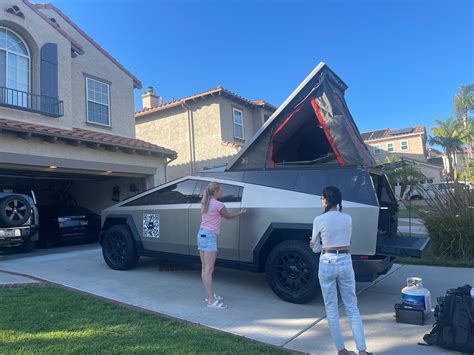 Cybertruck Camper Shell Teslarati