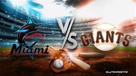 Marlins Giants Odds Prediction Pick How To Watch Mlb Game