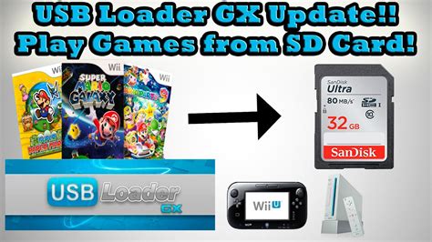 Usb Loader Gx Sd Card Update Play Downloaded Wii Games From Sd Card