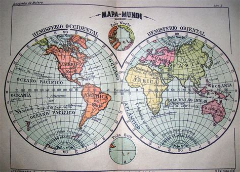 Mapamundi Pol 237 Tico Mapas Para Descargar E Imprimir Im 225 Genes