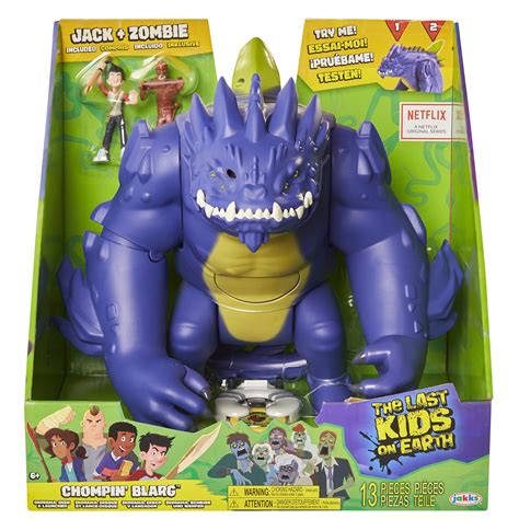 The Last Kids On Earth Chompin' Blarg 9" Action Figure Playset with ...