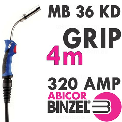 Genuine Binzel Mb Grip Kd Mig Torch M