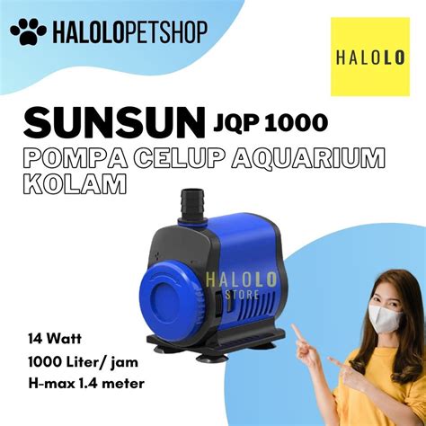 Jual Pompa Kolam Aquarium Sunsun Jqp Liter Perjam Pompa Celup Air