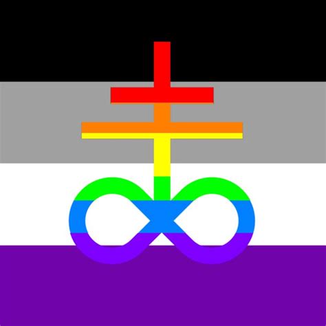 Pin Von Asexual Aces Auf Ace Flags With Symbols For Various Romantic