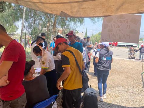 LLEGA A HUEHUETOCA CAMPAÑA DE ATENCIÓN A PERSONAS MIGRANTES DE LA