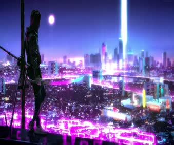 2K Samurai Cyberpunk Neon City Live Wallpaper - DesktopHut