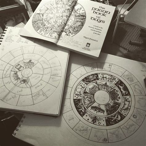 Poison Apple Printshop On Instagram Studying Magic Circles While