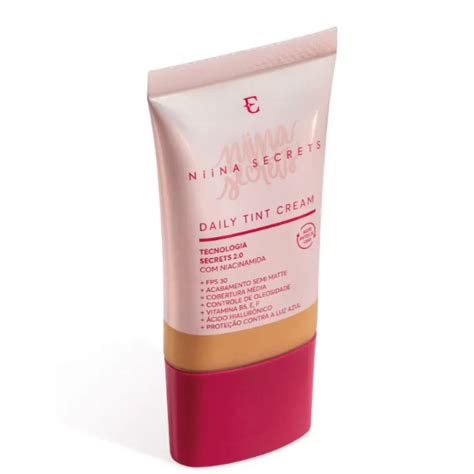 Base Líquida Daily Tint Cream Niina Secrets 25ml Shopee Brasil