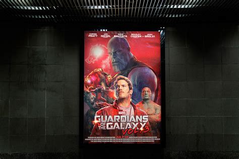 Guardians Of The Galaxy Poster Design on Behance