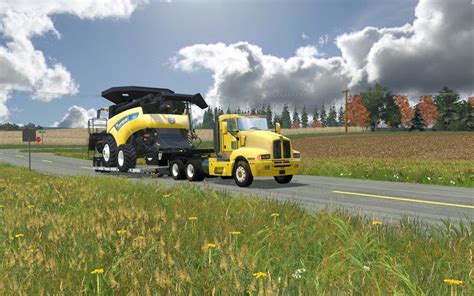 Fs New Holland Combine Cr V New Holland Mod F R Farming Simulator