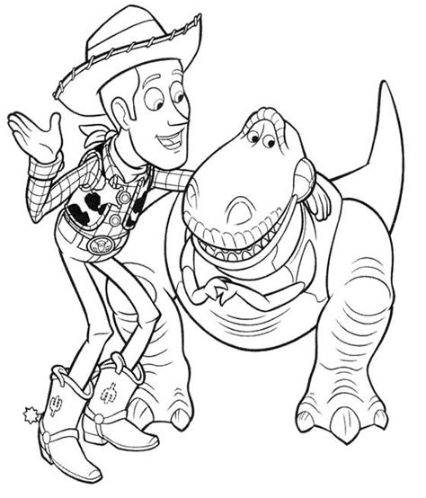 Toy Story Rex Coloring Pages at GetColorings.com | Free printable colorings pages to print and color