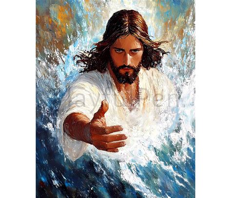 hand  god wall art printable jesus saves jesus offers outstretched