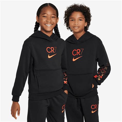 Nike Kids CR7 Club Fleece Hoodie -Black - Boys Clothing | Pro:Direct Soccer