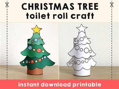 Toilet Paper Roll Christmas Crafts