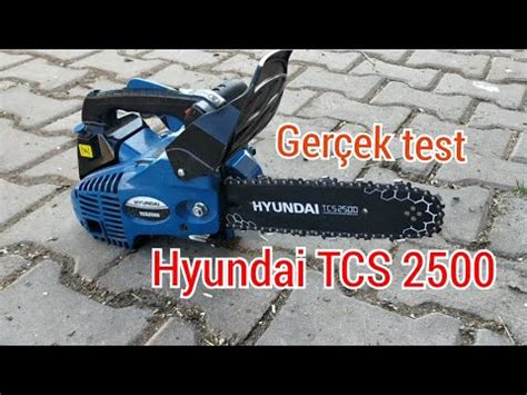 Hyundai TCS 2500 Mini Budama Benzinli Odun Motoru YouTube