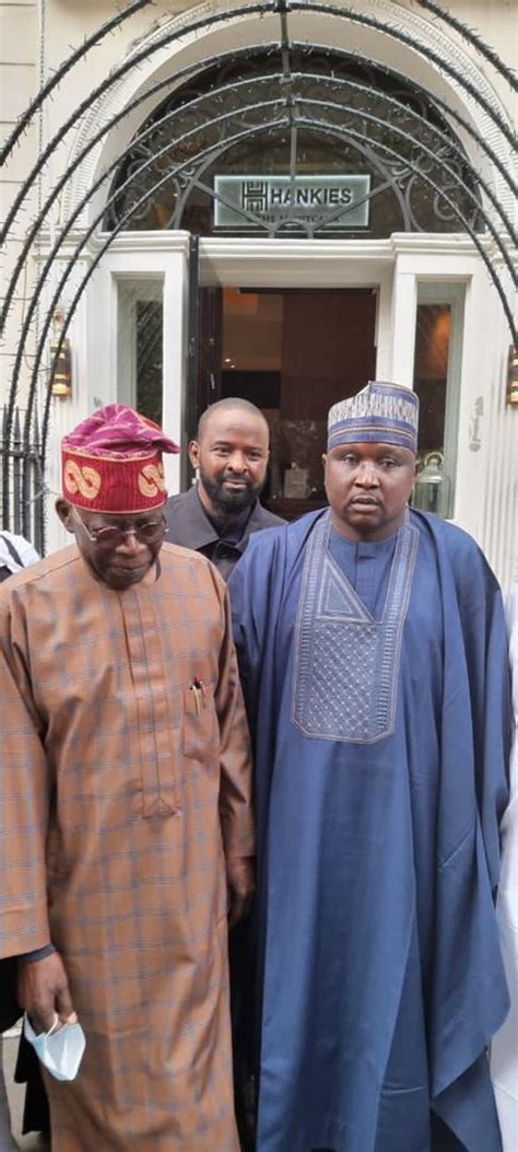 House Of Reps Members Visit Tinubu In London Photos