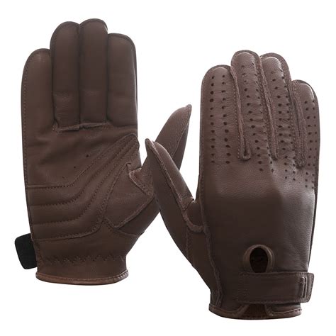 Mens Leather Gloves Harssidanzar