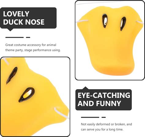 Yellow Duckbill Mask