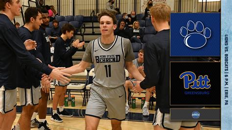 Behrend Mens Basketball Vs Pitt Greensburg