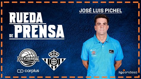 Rueda De Prensa Jos Luis Pichel Carplus Fuenlabrada Vs Real