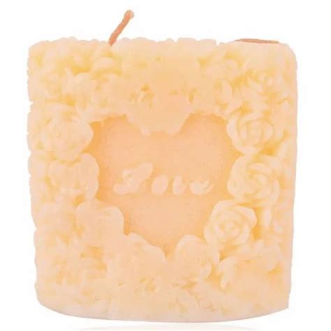 Red Rose Pillar Paraffin Wax Scented Designer Candle Packaging Type Box At Rs 120 Pack In Beawar