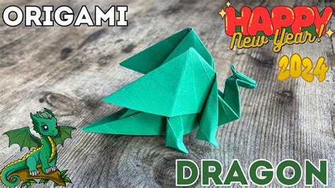 Origami Dragon Easy Tutorial Folding Paper Dragon Origami Instructions How To Make Cool Dragon