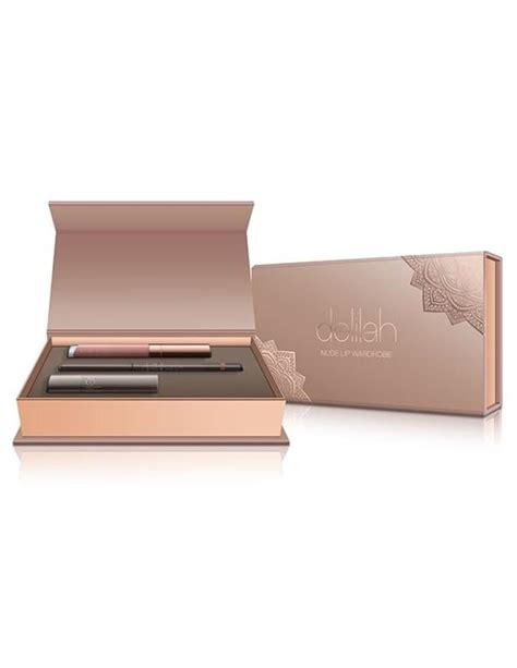 Kit Delilah Nude Lip Wardrobe Beleza Na Web