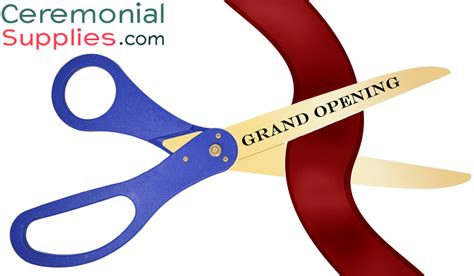 Benefits of a Ribbon Cutting at a Grand Opening Ceremony | Ceremonial ...