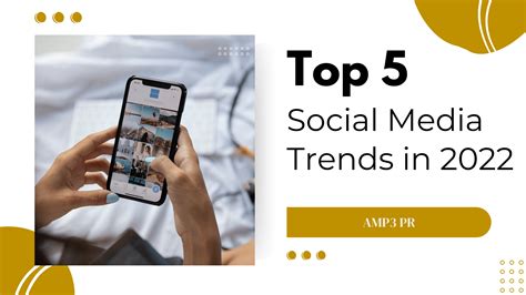 Top 5 Social Media Trends In 2022 Instagram Facebook Twitter Tiktok