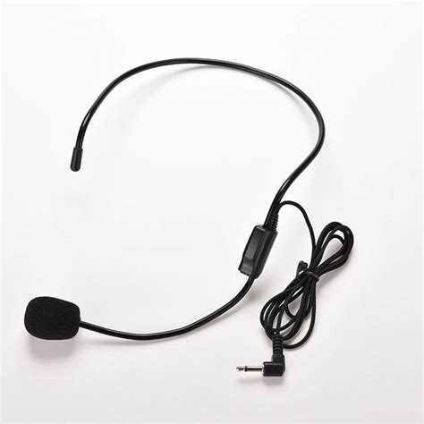 JETTING Vocal Wired Microphone Headset Microfone For Voice Amplifier ...