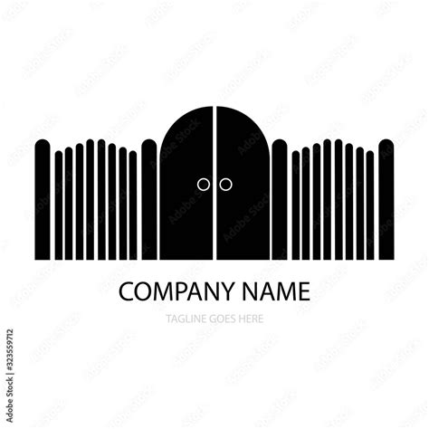 gate logo vector Stock Vector | Adobe Stock