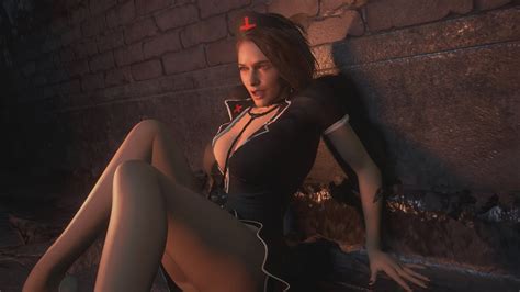 Jill Sexy Nurse Resident Evil 3 Remake MOD YouTube