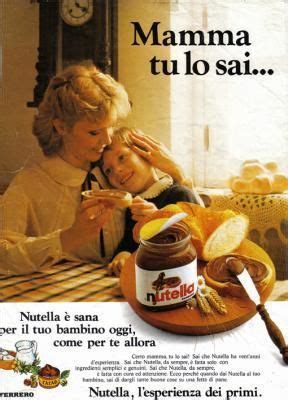 pubblicità nutella Nutella Vintage ads Vintage recipes