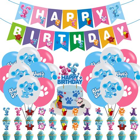 Buy Blues Clues Birthday Party Supplies Happy Birthday Banner Blues