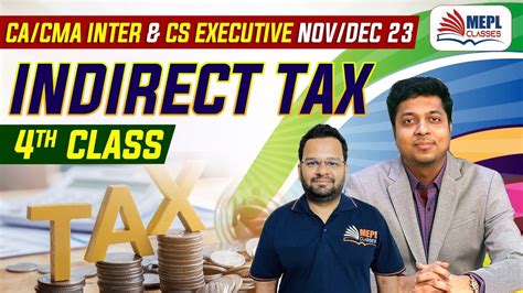 CA CMA Inter CS Executive Nov Dec 23 New Syllabus IDT 4th Class