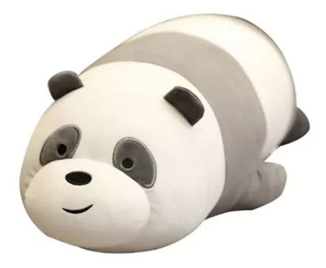 Peluche We Bare Bears Osos Escandalosos Panda Acostado En Venta En Por