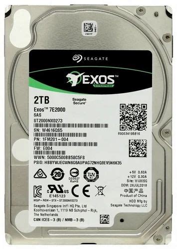 Tb Seagate Sas Gbps Exos Model Hard Drive At In New Delhi