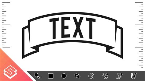 Curved Text Logo Logodix