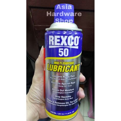 Jual Pelumas Minyak Anti Karat Rexco 50 Multi Purpose Lubricant 350 Ml