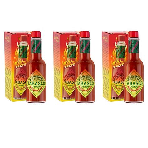 Molho De Pimenta Habanero Hot Sauce Tabasco Ml Caverupa Caverupa