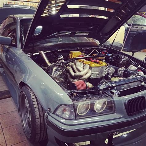 Bmw E36 With A 700 Hp Turbo 30 L Vr6 Engine Swap Depot