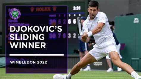 Is This Novak Djokovic S Best Shot Of The Championships Wimbledon